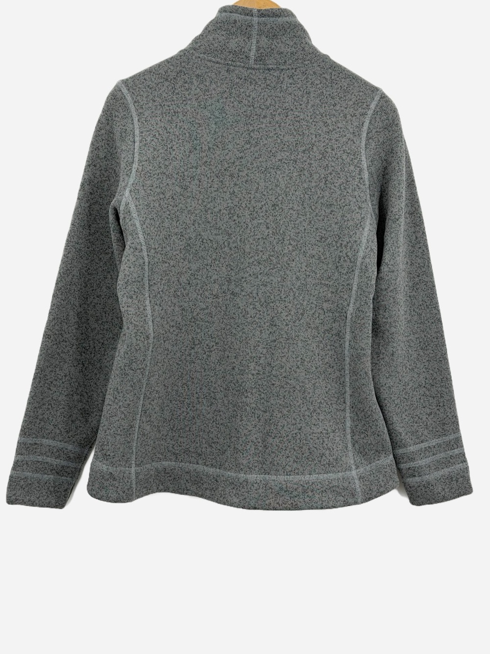 The North Face Women's Sweater Fleece Full Zip Jacket Gray Heather Large NWT - Picture 5 of 13